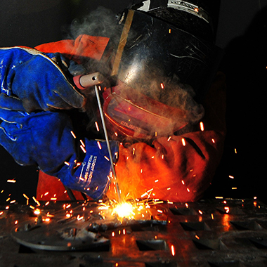 Welder Welding Steel